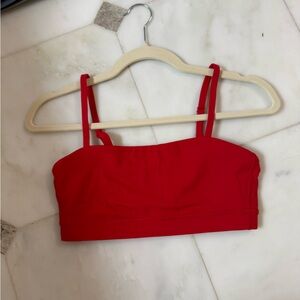 CRZ YOGA Red Sports Bra
